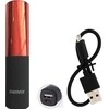 Ausinės Powerbank Remax Power Bank Remax LipMax 2400mAh - Lūpdažis, Raudonas