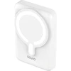 Savio BA-13 power bank 10000 mAh Wireless charging Baltas