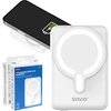 Savio BA-13 power bank 10000 mAh Belaidis įkrovimas Baltas