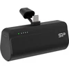 Silicon Power Bank | QD50 | 5000 mAh | USB-C | Juodas