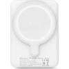 Tech-Protect LifeMag PB10 Powerbank su MagSafe 5000mAh 15W USB-C port – baltos spalvos + USB-C kabelis