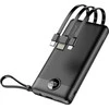 Išorinė baterija POWER BANK VEGER C10 10000mAh (USB,USB-A,Type-C,MicroUSB,lightning) juoda