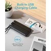 Išorinė baterija POWER BANK VEGER C10 10000mAh (USB,USB-A,Type-C,MicroUSB,lightning) juoda