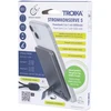 Powerbank Troika POP50 5000 mAh Pilka, Juodas (POP50/TI)