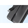 Powerbank 10000mAh Ugreen PB526 USB + USB-C, 20W, įmontuotas kabelis (pilka)