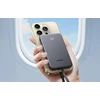 Powerbank 10000mAh Ugreen PB526 USB + USB-C, 20W, įmontuotas kabelis (pilka)