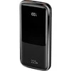USAMS Powerbank PB58 10000mAh 22.5W QC3.0+PD Fast Charge juodos spalvos 10KCD16101 (US-CD161)