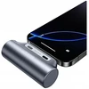 USAMS PB79 Mini Tail Plug Portable Power Bank 3000mAh USB-C beige