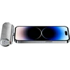 Nešiojamoji baterija Veger PlugOn (W0573) PD QC3.0 2,4A 12W 5000 mAh su integruota USB C jungtimi, sidabrinis
