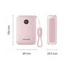 Nešiojamoji baterija „Vention“ 20000mAh, 2xUSB-C, 1xUSB-A, 22,5W, juoda