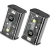 WEKOME WP-333 Vanguard serija – maitinimo blokas 10000 mAh Super Charging PD 20W + QC 22.5W (juodas / skaidrus)