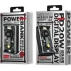WEKOME WP-333 Vanguard serija – maitinimo blokas 10000 mAh Super Charging PD 20W + QC 22.5W (juodas / skaidrus)
