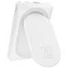 FORCELL F-ENERGY F10K2 MagStand nešiojama baterija, suderinama su MagSafe PD QC3.0 5A 20W 10000 mAh baltos spalvos