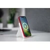 FORCELL F-ENERGY F10K2 MagStand nešiojama baterija, suderinama su MagSafe PD QC3.0 5A 20W 10000 mAh baltos spalvos