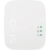 Powerline adapteris Strong Strong POWERLWF1000DUOMINI Tinklo plokštė skirta PowerLine 1000 Mbit/s Laidinio LAN Wi-Fi Balta 2 vnt.