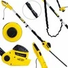Powermat Elektrinės gyvatvorės žirklės su ilginamuoju kotu 51cm (1)