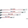 Powertec PowerTEC uždegimo laidai AUDI A3 A6 SEAT LEON VW GOLF 1.6 2.0L Raudona