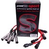 Powertec uždegimo laidai AUDI 80 100 A6 A8 VW PASSAT 2.4 2.6 2.8L 90-00 Raudona