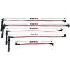 Powertec uždegimo laidai PowerTEC SEAT IBIZA TOLEDO VW GOLF JETTA VENTO 85-02 Raudona