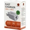 Powerton ENERGY VOLTIX Maitinimo šaltinis / tinklo adapteris 33W, 2 prievadų, USB-C, USB-A