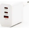 Powerton maitinimo šaltinis / kintamosios srovės adapteris 65 W, 3 prievadai, USB-C, USB-A, 65 W GaN įkroviklis