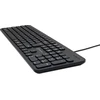 Powerton LIFE SLIM Klaviatūra su laidu (USB) CZ/SK, juoda