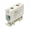 Pozostali LZ F-ELEKTRO F2.0295 gnybtų blokas ZU korpuse, 1 takelis (2x50/2x50mm2) Al/Cu pilka