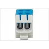 Pozostali LZ gnybtų juosta F-ELEKTRO F2.0294 korpuse, 1 bėgelio (2x50/2x50mm2), Al/Cu, mėlyna