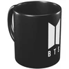 ERIK PPD BTS - Puodelis ceramiczny dėžutėje prezentowym 350 ml (Juodas) (TAZ192)