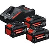 Pradedančiųjų rinkinys 3x EXBA18V-80 + EXAL18V-