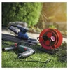 Prailginimo laidas Emos P084253 ištraukiamas guminis - 4 lizdai 3x1 25m