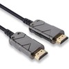 PREMIUMCORD Ultra High Speed HDMI 2.1 optinio pluošto kabelis 8K@60Hz, paauksuotas 25m