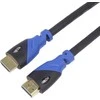 Kabelis PremiumCord HDMI - HDMI 2m mėlyna (kphdm2v2)