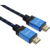 Kabelis PremiumCord HDMI - HDMI 2m mėlyna (kphdm2m2)