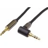 Kabelis PremiumCord Jack 3.5mm - Jack 3.5mm 1.5m juoda (kjqmm015-90)