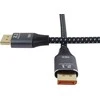Kabelis PremiumCord DisplayPort - DisplayPort 1 m pilka (kport11-01)