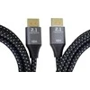 Kabelis PremiumCord DisplayPort - DisplayPort 1 m pilka (kport11-01)
