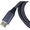 PREMIUMCORD HDMI 2.1 didelės spartos + Ethernet kabelis 8K@60Hz, paauksuotos jungtys, 1,5 m