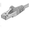 PREMIUMCORD patch kabelis CAT6a S-FTP, RJ45-RJ45, AWG 26/7 30m pilkas