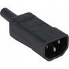 „PremiumCord CS220M“, 10 A, 230 V, 3P, tiesus, kištukas, juodas