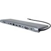 PremiumCord MST USB-C viso dydžio prijungimo stotis, tinkanti nešiojamam kompiuteriui