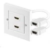 Goobay PremiumCord Moteris 2x HDMI, balta (kphdmz02)