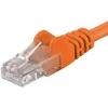 PremiumCord Patch kabelis UTP RJ45-RJ45 CAT6 5m oranžinis