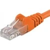 PremiumCord Patch kabelis UTP RJ45-RJ45 CAT6 1m oranžinis