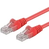 PremiumCord Kabelis sieciowy RJ-45, Cat.6, UTP, raudona, 2m (SP6UTP020R)