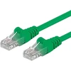 „PremiumCord“ tinklo kabelis RJ-45, Cat.6, UTP, žalia, 0,5 m (SP6UTP005G)