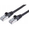 PremiumCord PREMIUMCORD Patch kabelis CAT6a S-FTP, RJ45-RJ45, AWG 26/7 5m juodas