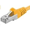 PremiumCord PREMIUMCORD Patch kabelis CAT6a S-FTP, RJ45-RJ45, AWG 26/7 7m zonłty