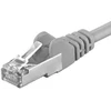 PremiumCord Patch kabelis CAT6a S-FTP 1m Pilka (sp6asftp010)