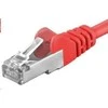 PremiumCord PREMIUMCORD Patch kabelis CAT6a S-FTP, RJ45-RJ45, AWG 26/7 7m raudonas
